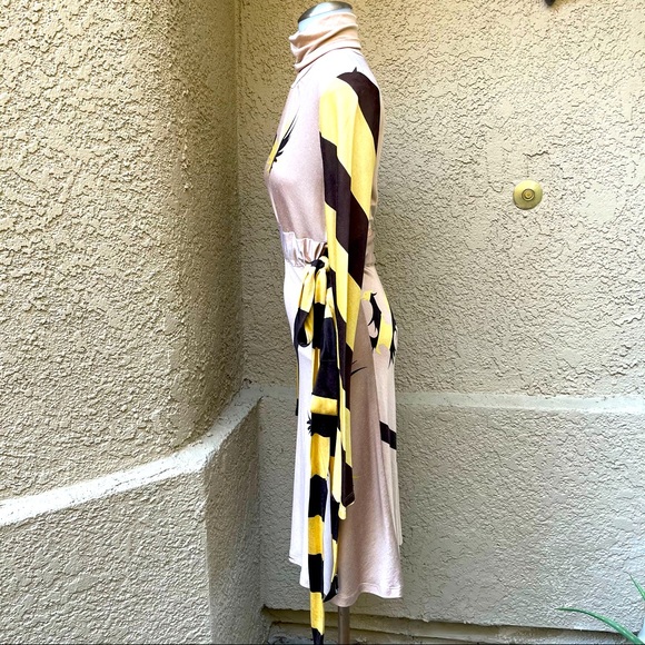 Vintage multicolored Samantha Treacy silk dress - Picture 10 of 13